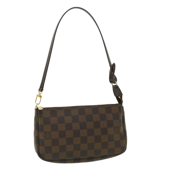 LOUIS VUITTON Handbags - LOUIS VUITTON Damier Ebene Pochette Accessoires Pouch N41206 LV Auth jk832